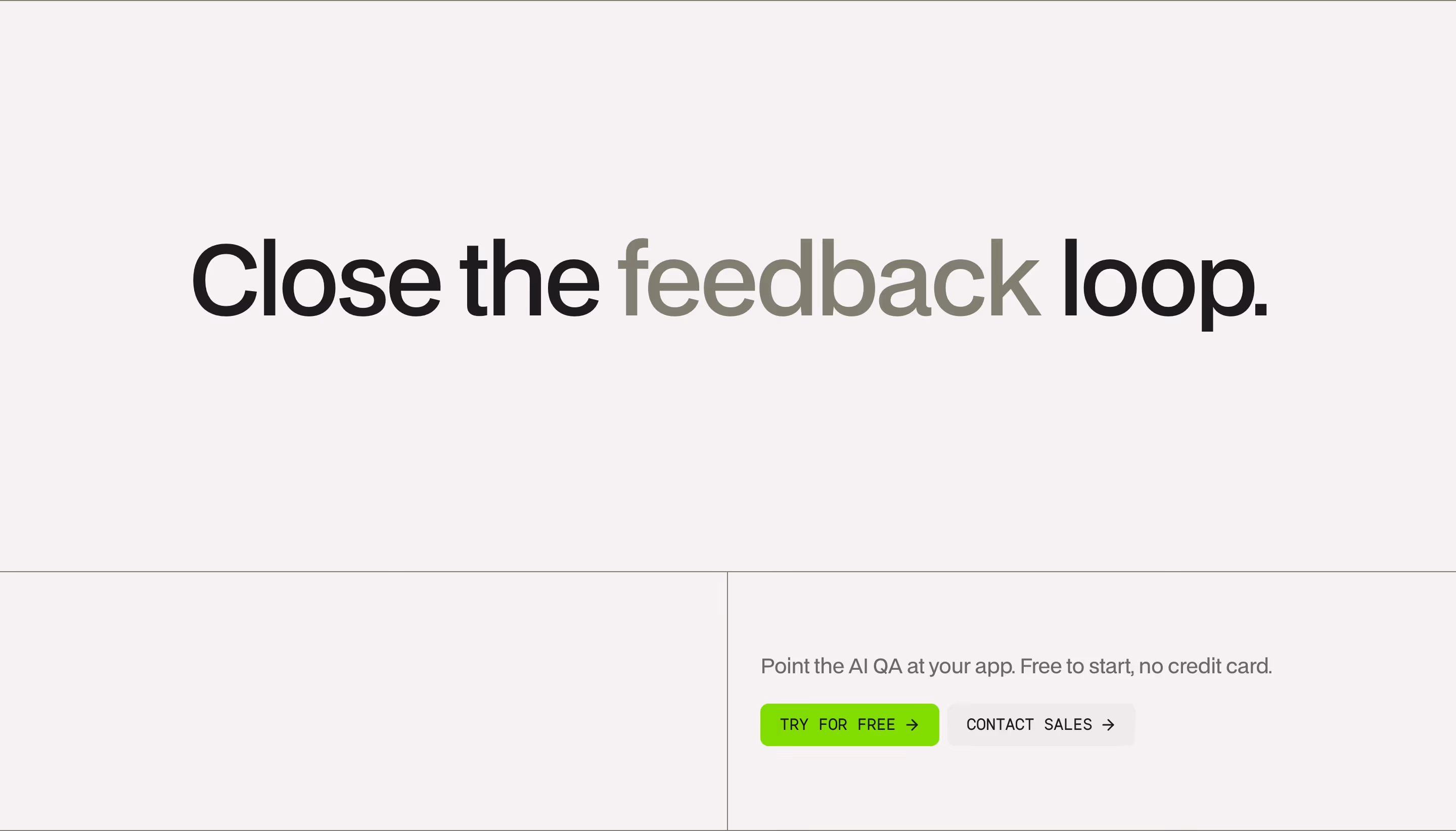 Momentic cta design — Developer Tools