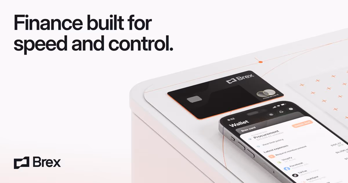 Brex og image design — Finance