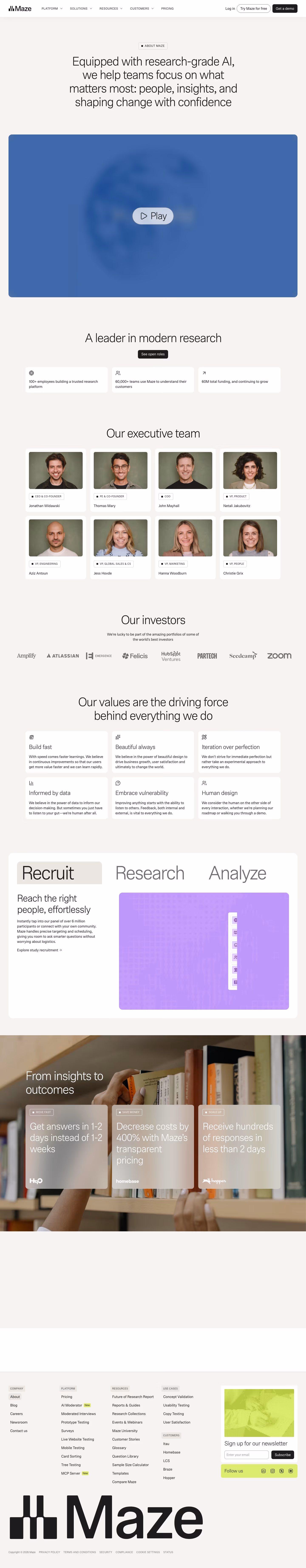 Maze about-us — Graphics & Design