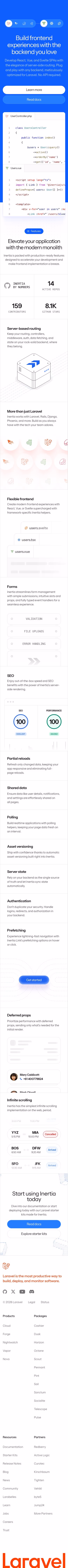 Inertiajs mobile design — Developer Tools