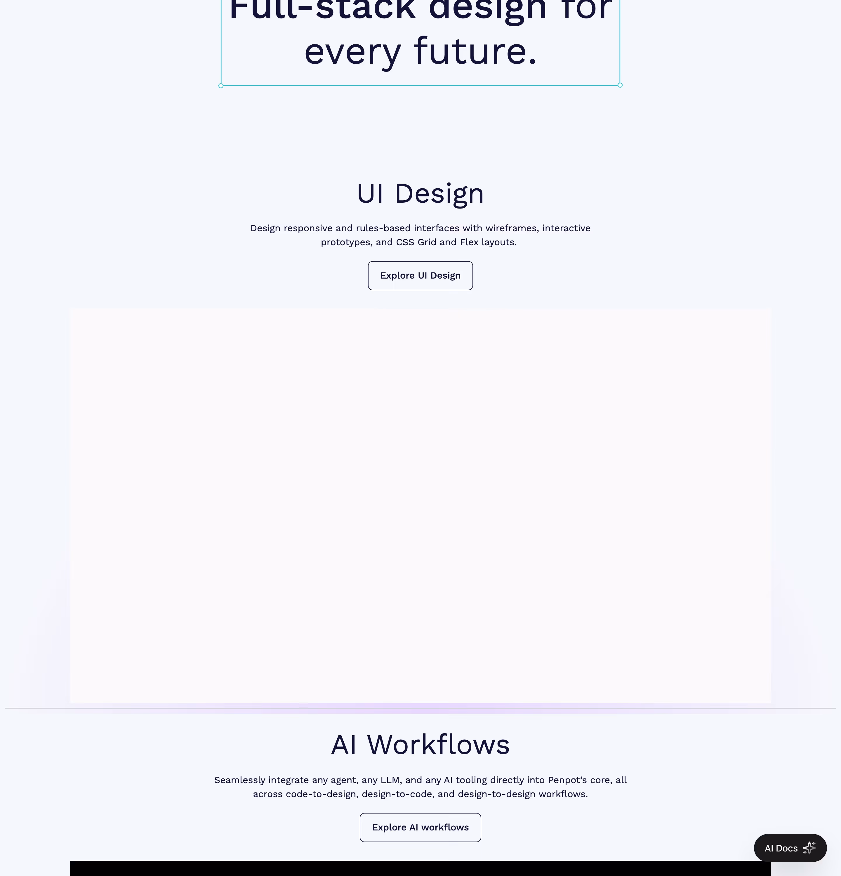 Penpot hero design — Graphics & Design