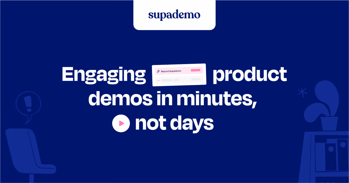 Supademo og image design — Marketing