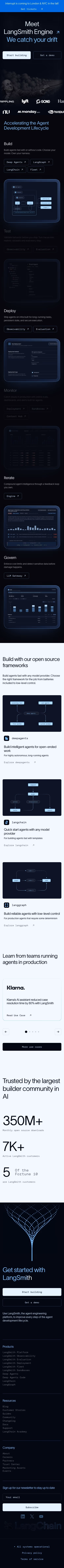 Langchain mobile design — AI