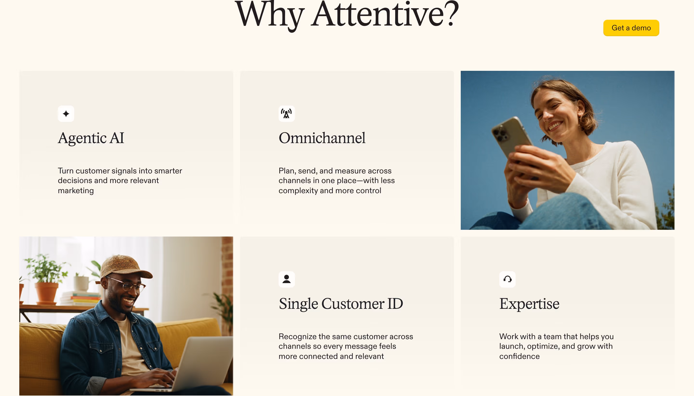 Attentive feature design — Marketing