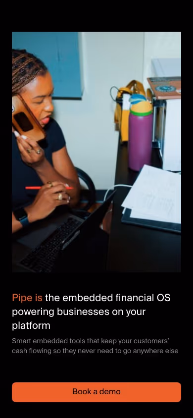 Pipe mobile design — Finance