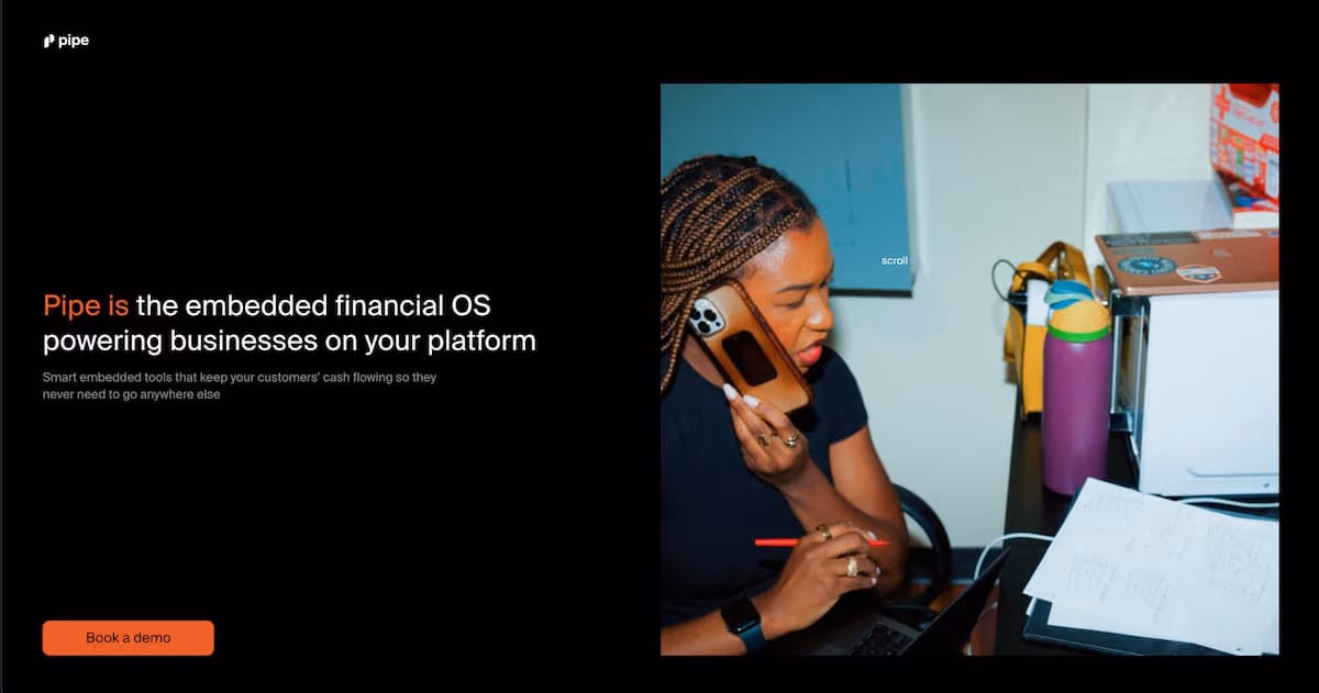 Pipe og image design — Finance
