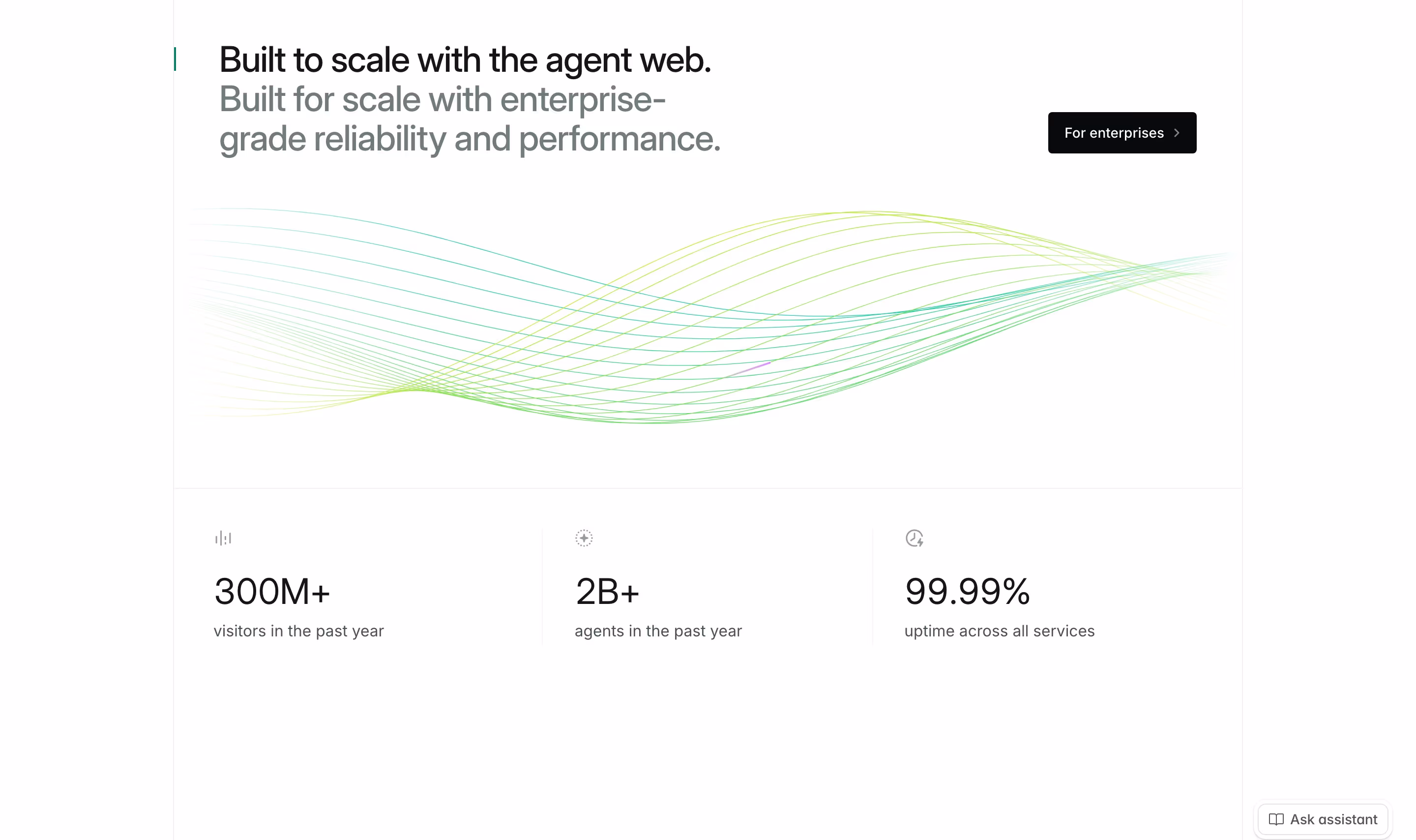 Mintlify Features section design