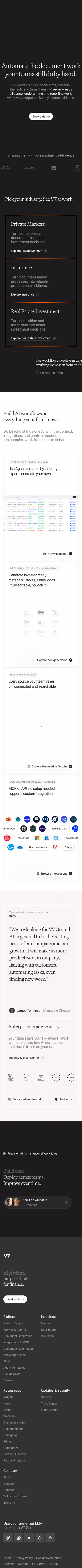 V7labs mobile design — Finance