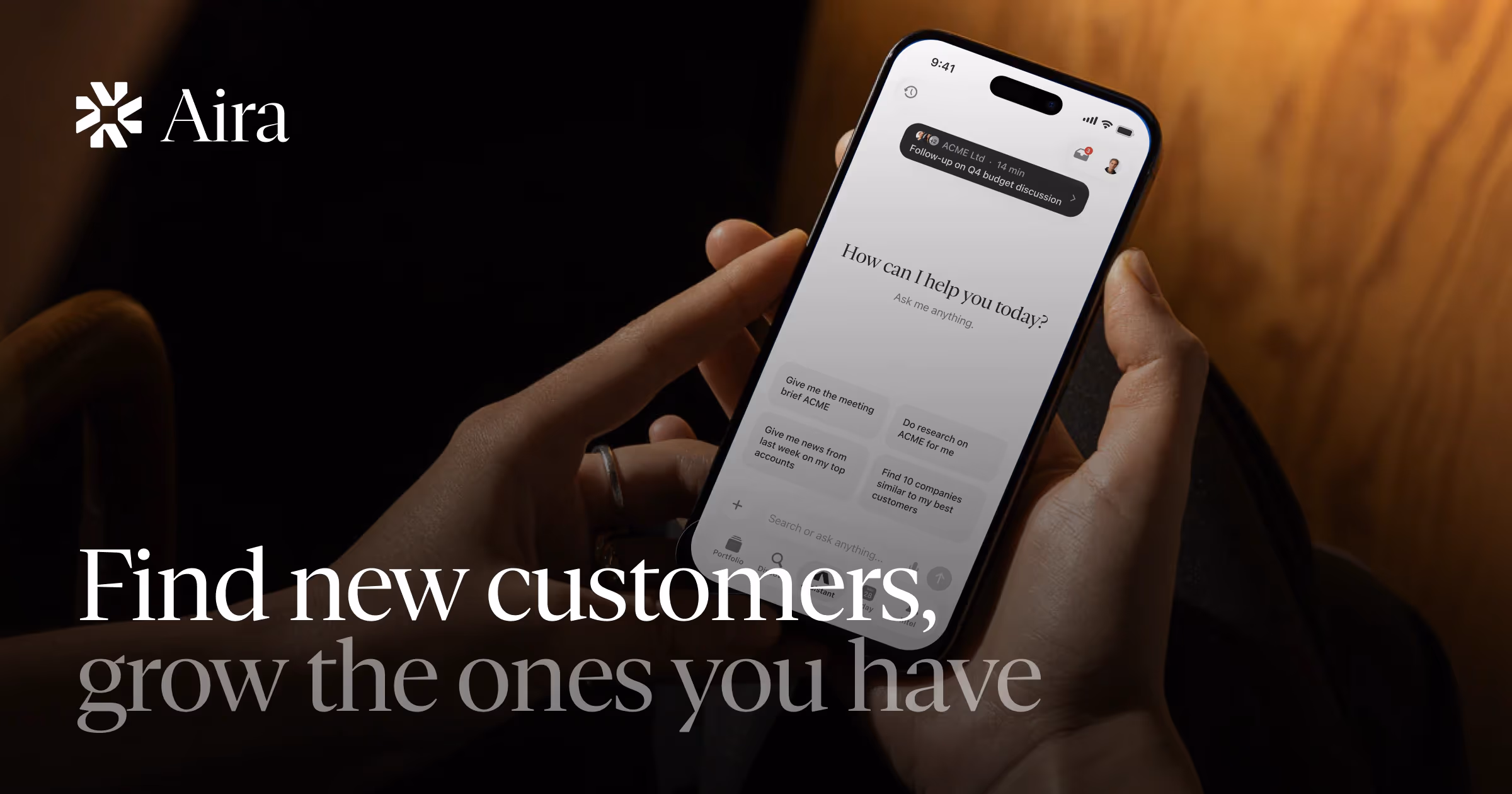 Aira og image design — Sales & Support
