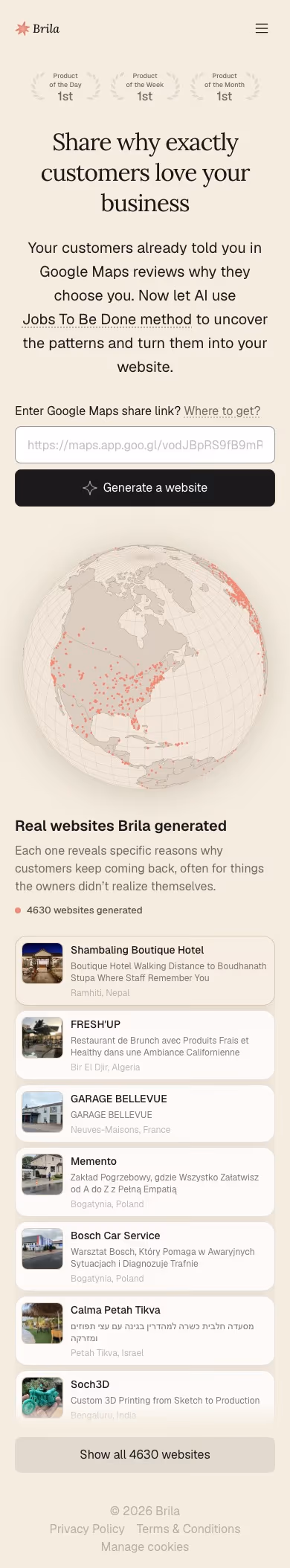 Brila mobile design — Graphics & Design