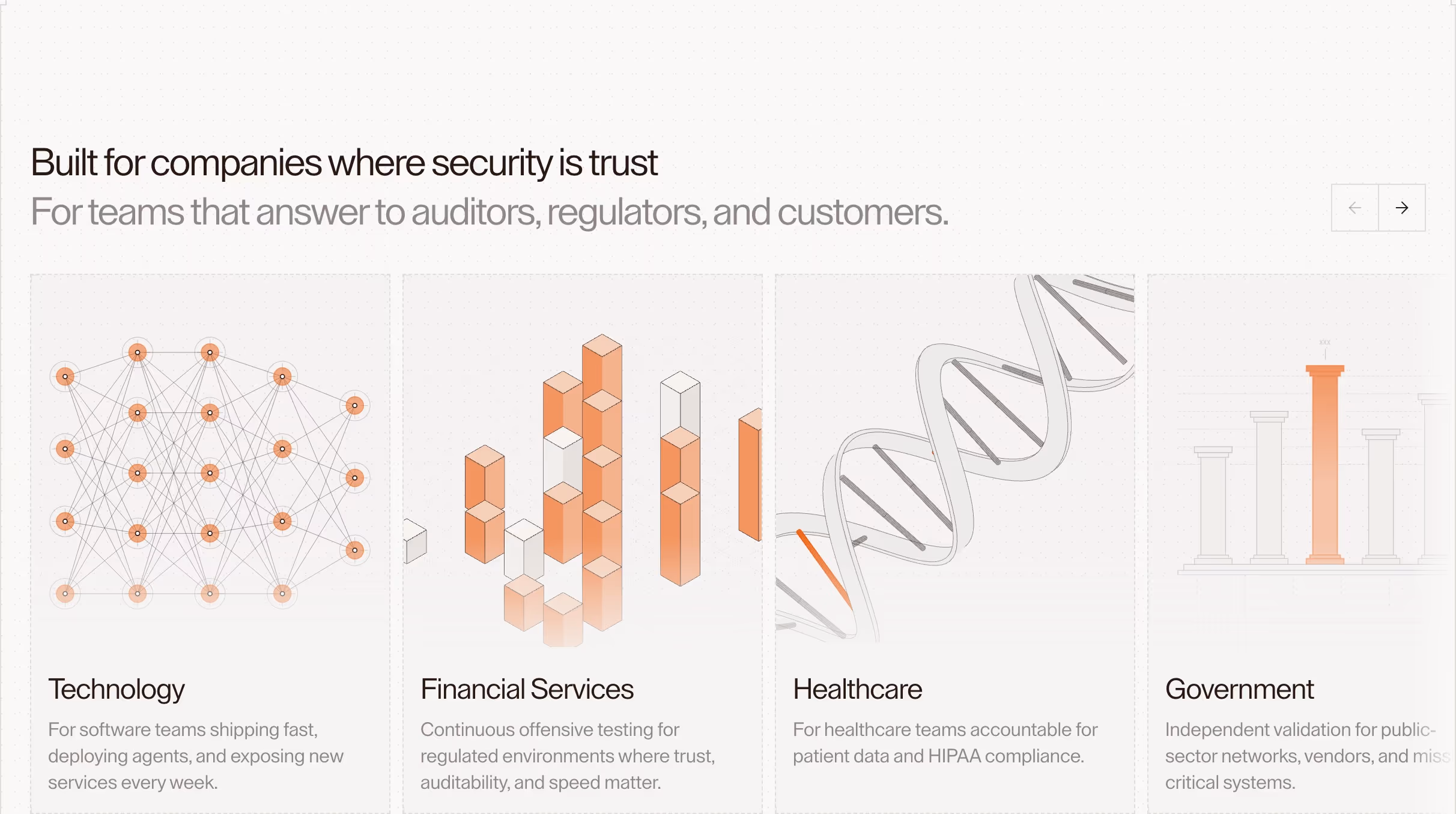 Antigen feature design — Security