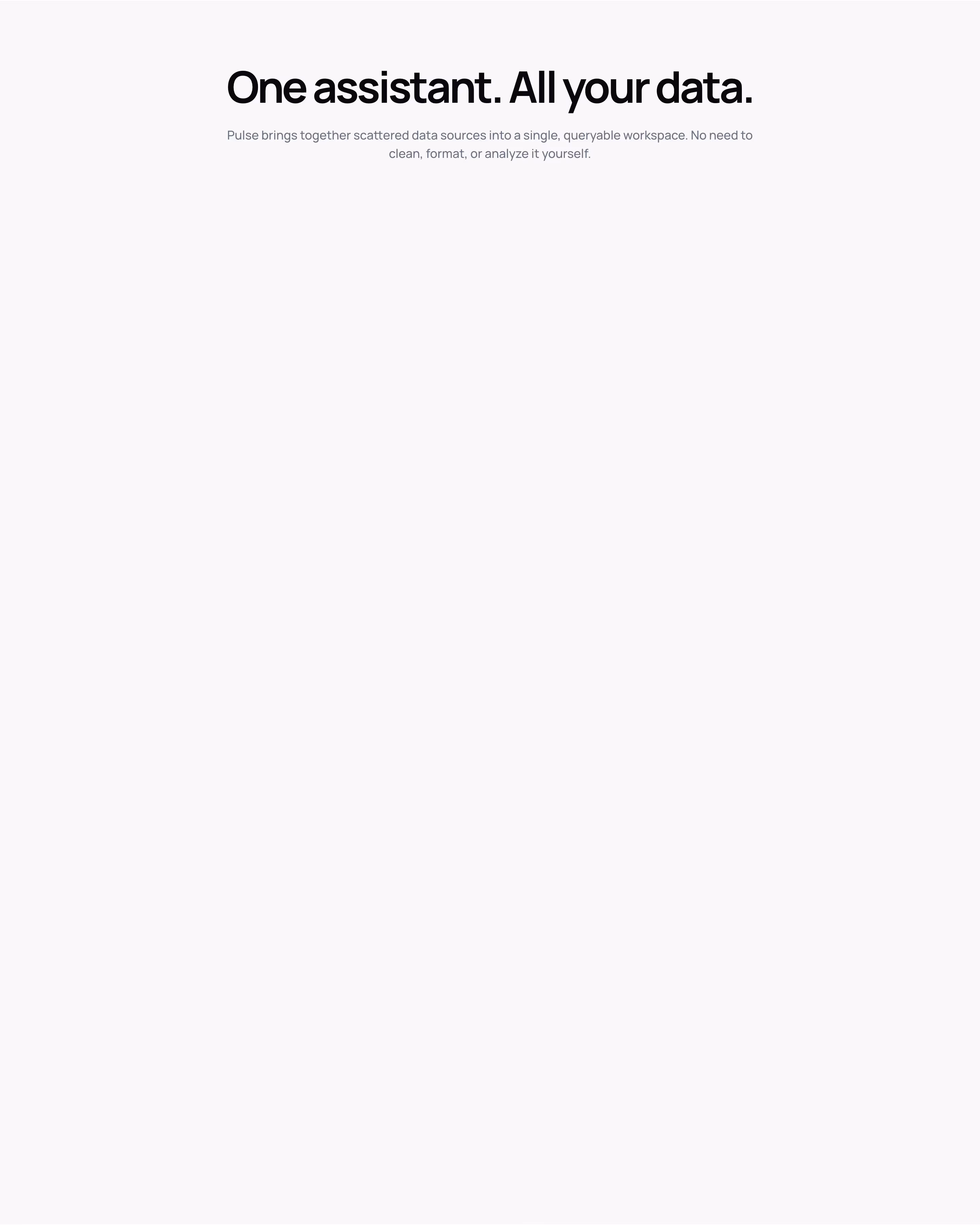 Usepulseai feature design — Analytics