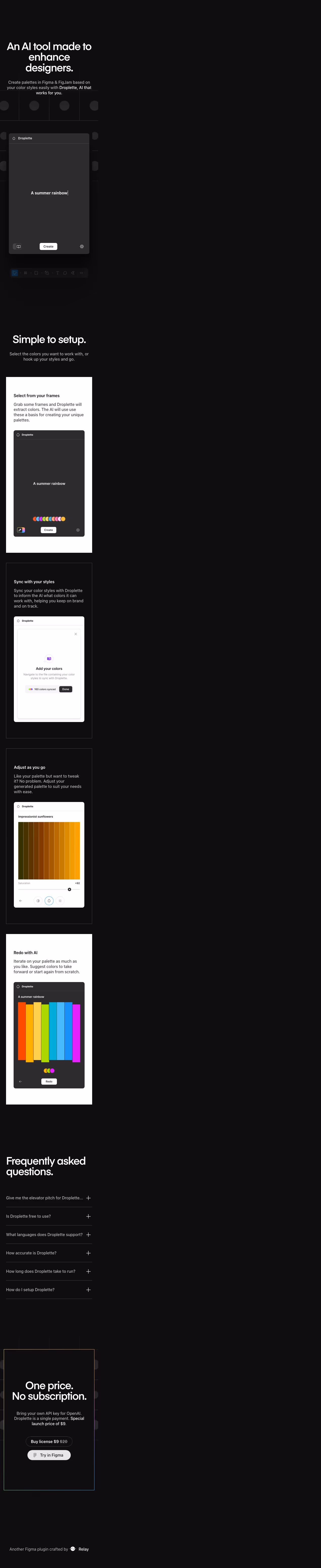Droplette mobile design — Graphics & Design