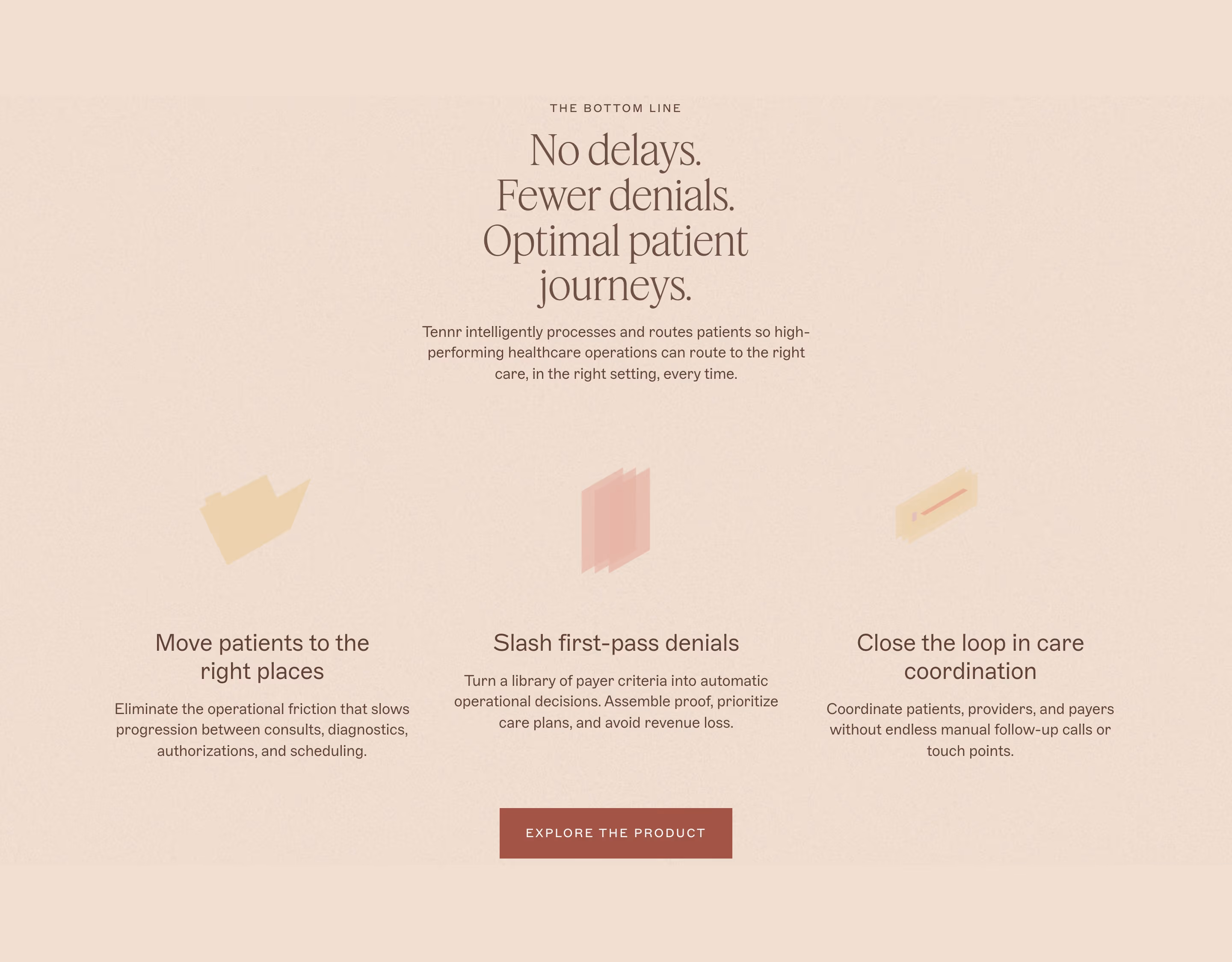 Tennr feature design — Healthcare