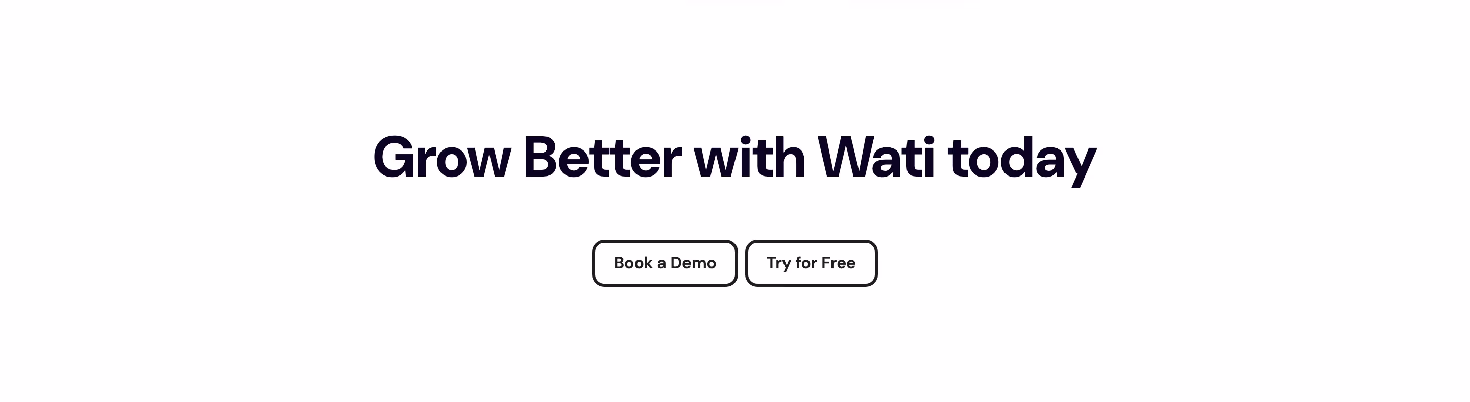 Wati cta design — Marketing