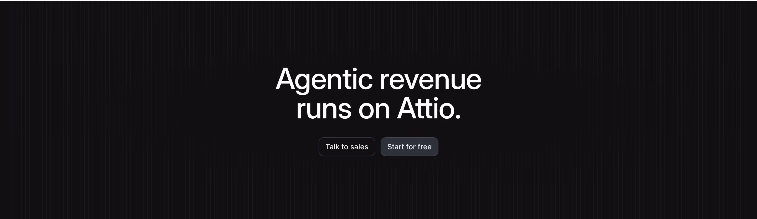 Attio cta design — Sales & Support