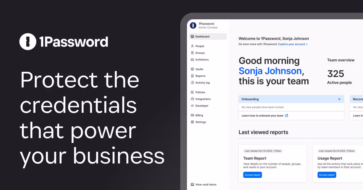 1password og image design — Security