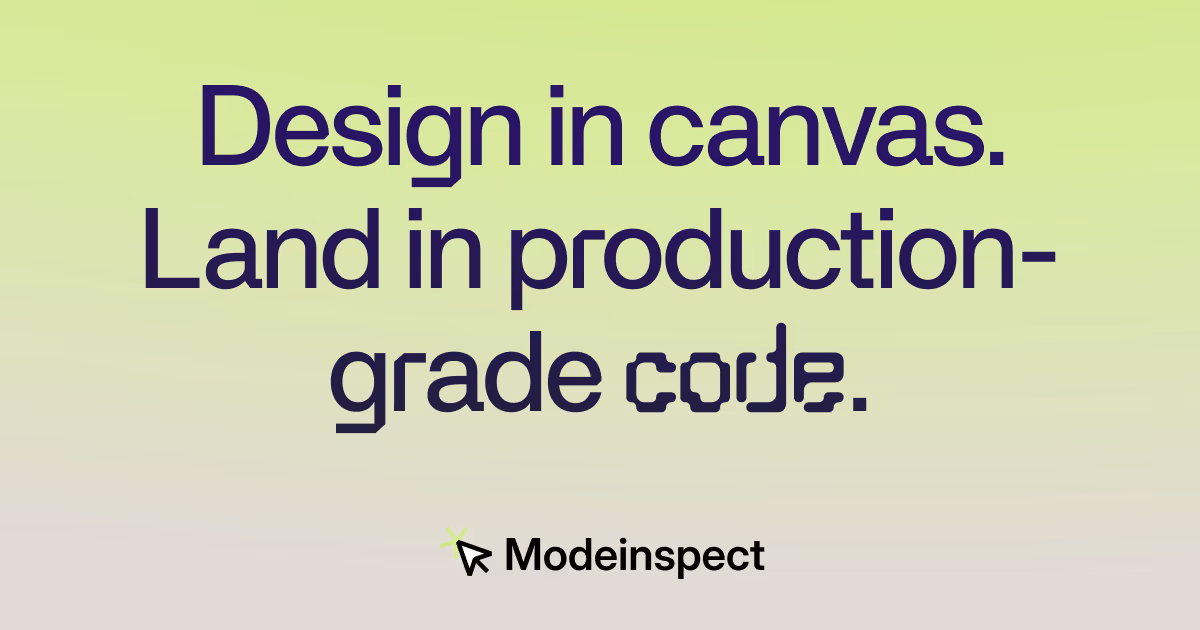Modeinspect og image design — Graphics & Design