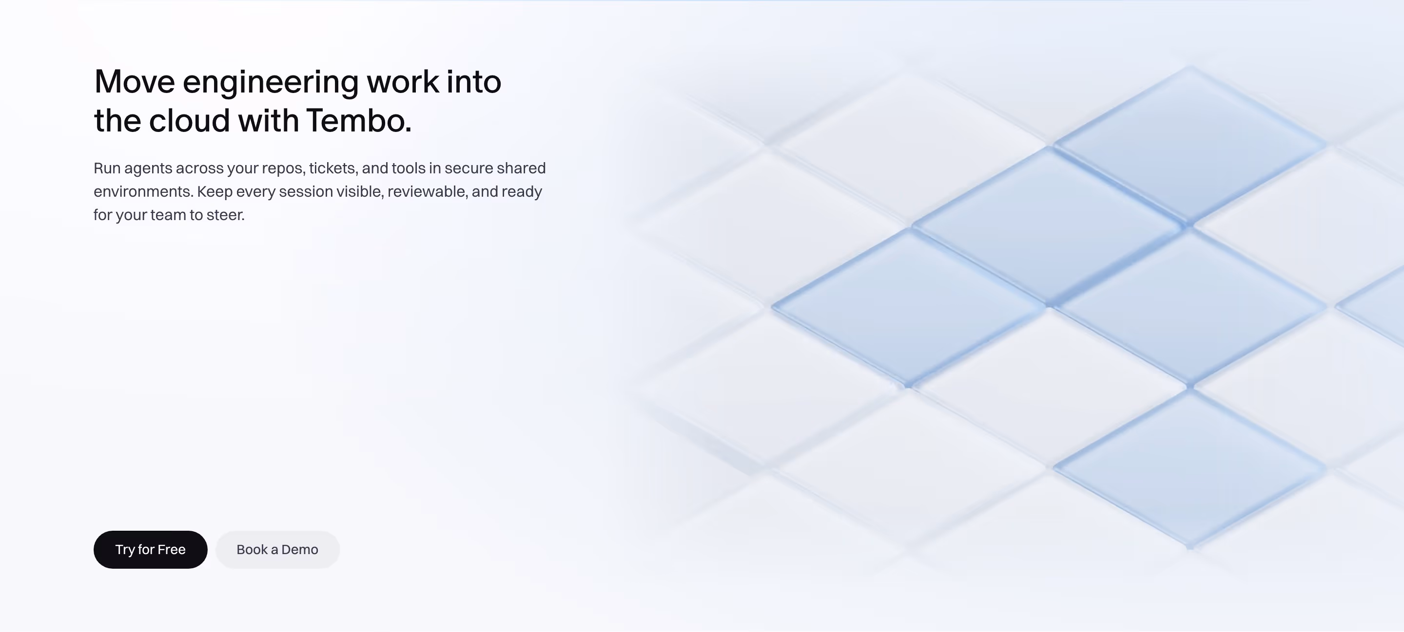 Tembo cta design — Developer Tools