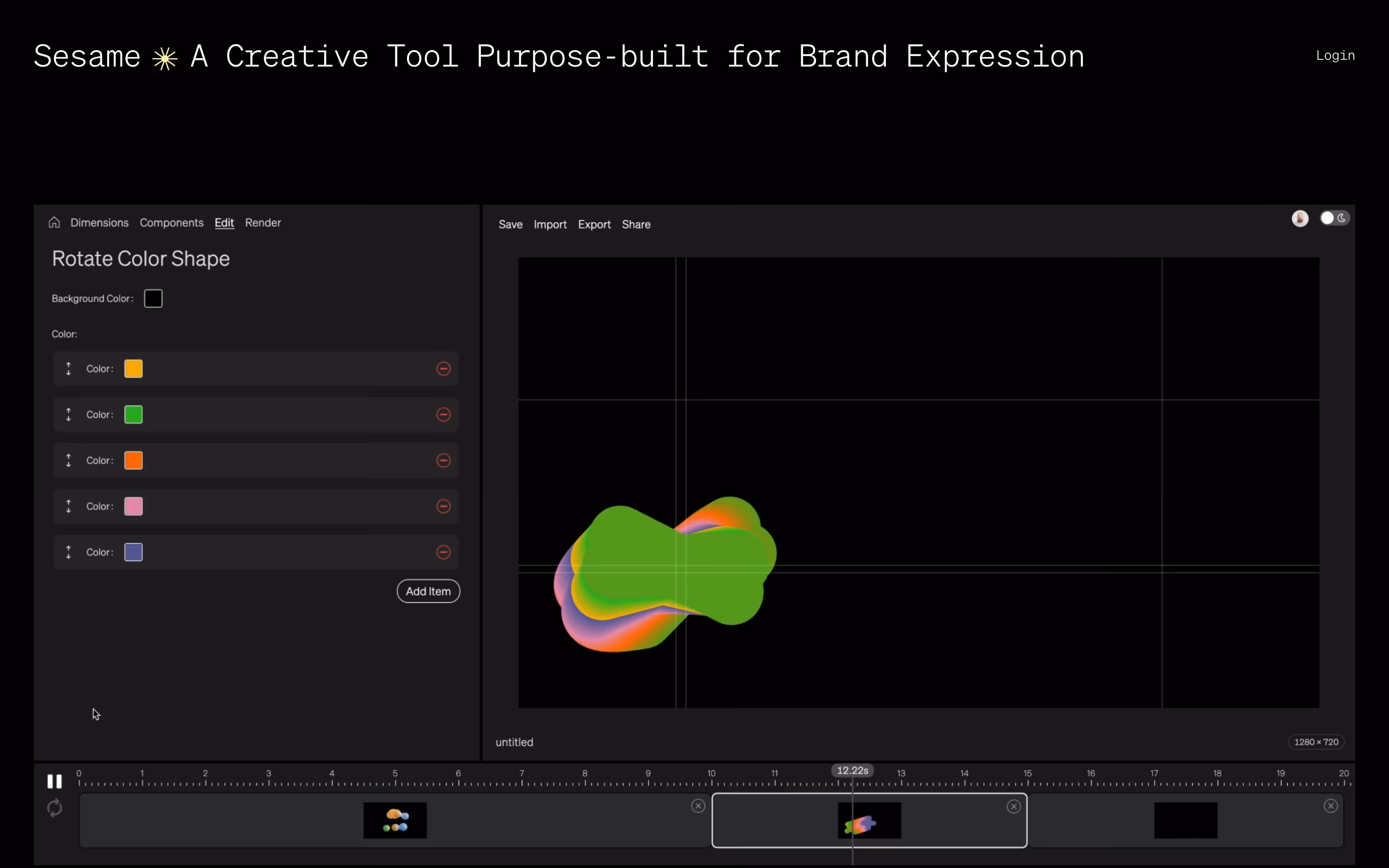 Sesame Heroes section design