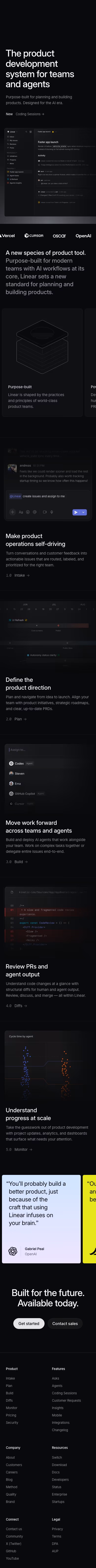 Linear mobile — Productivity