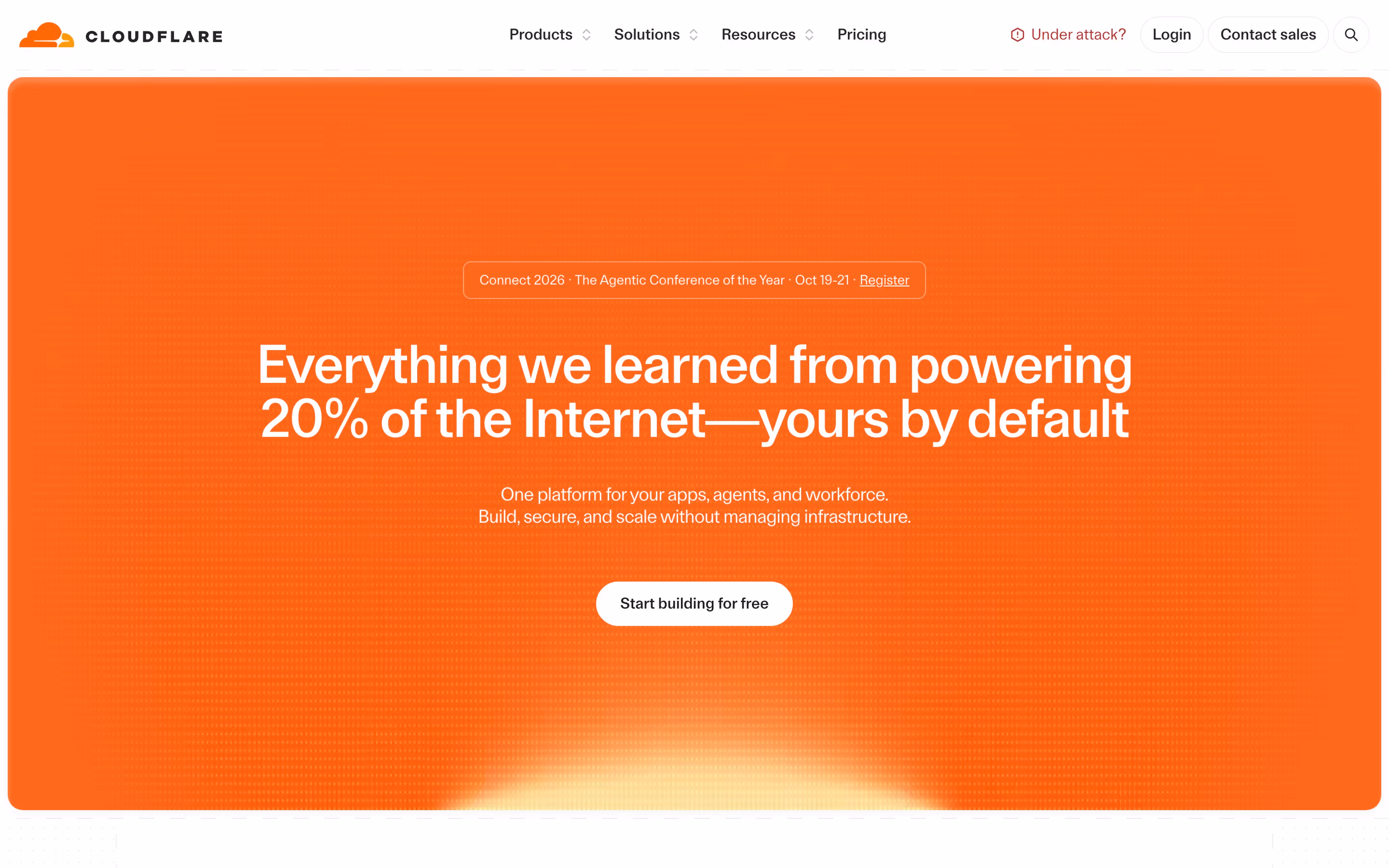 Cloudflare Heroes section design