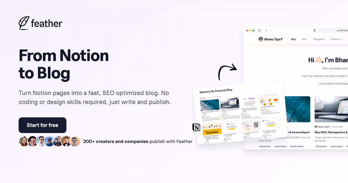 Feather og image design — Marketing