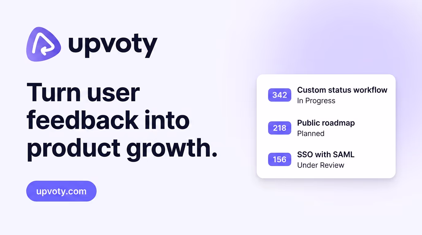 Upvoty og image design — Productivity