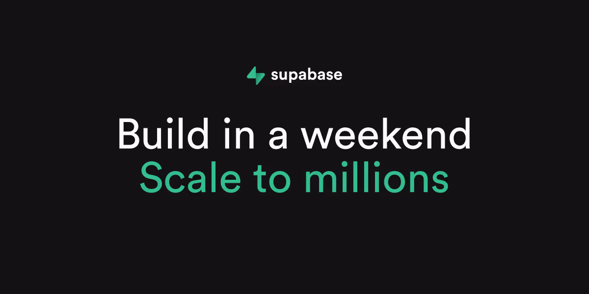 Supabase og image design — Infrastructure