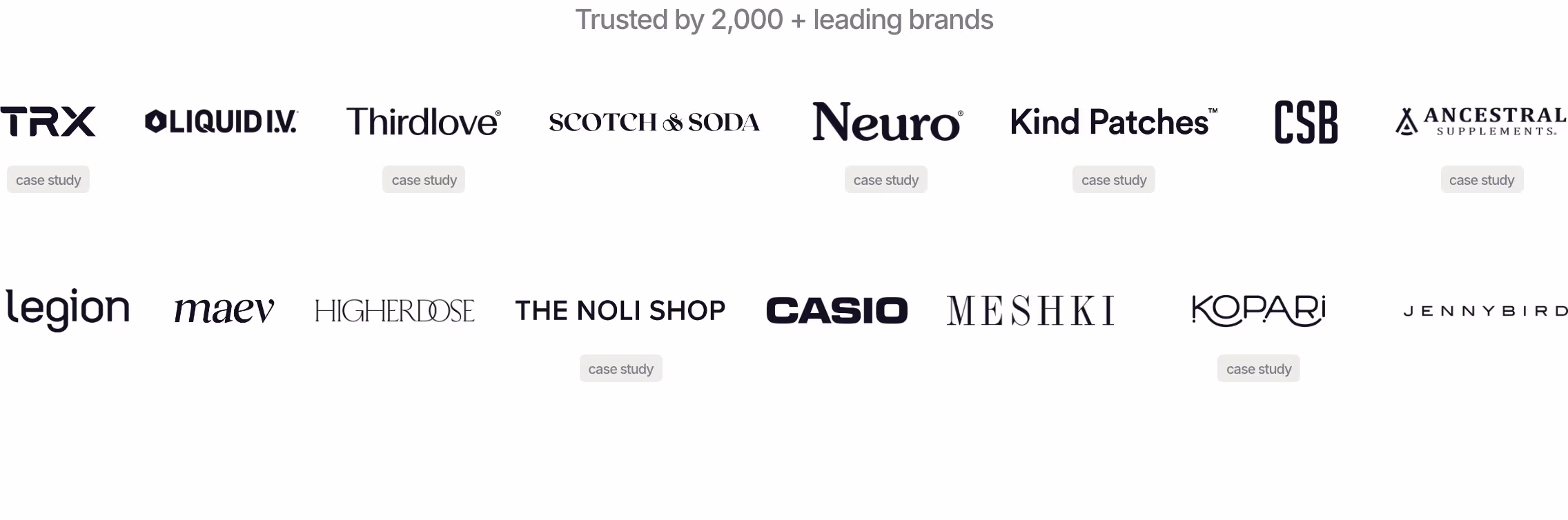 Instant logo cloud design — Marketing