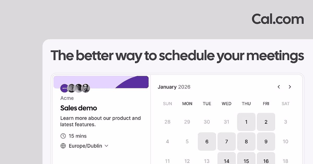 Cal og image design — Productivity