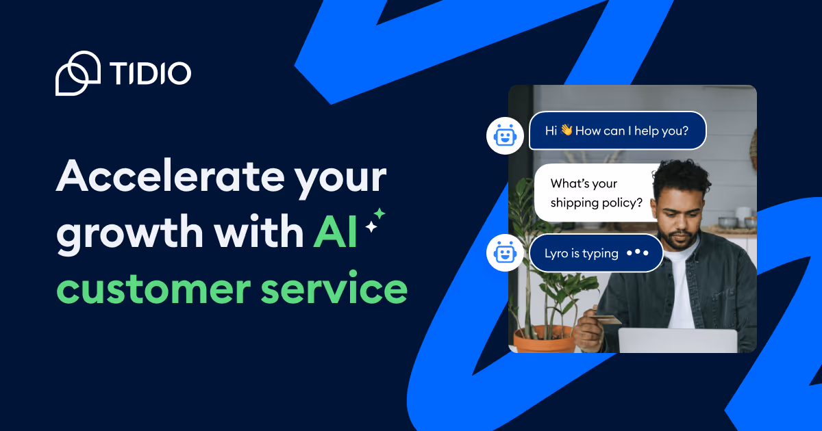 Tidio og image design — Sales & Support