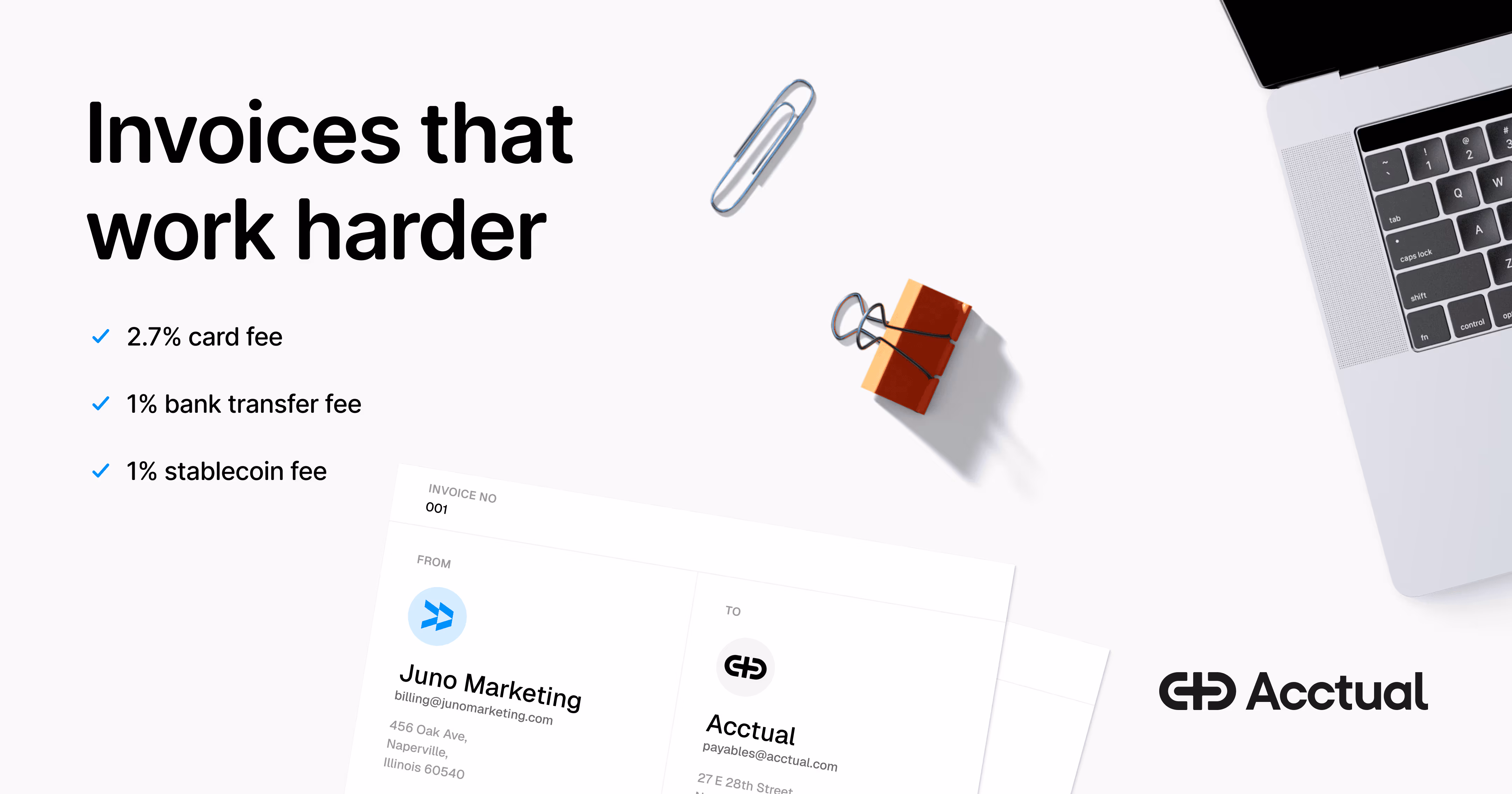 Acctual og image design — Finance