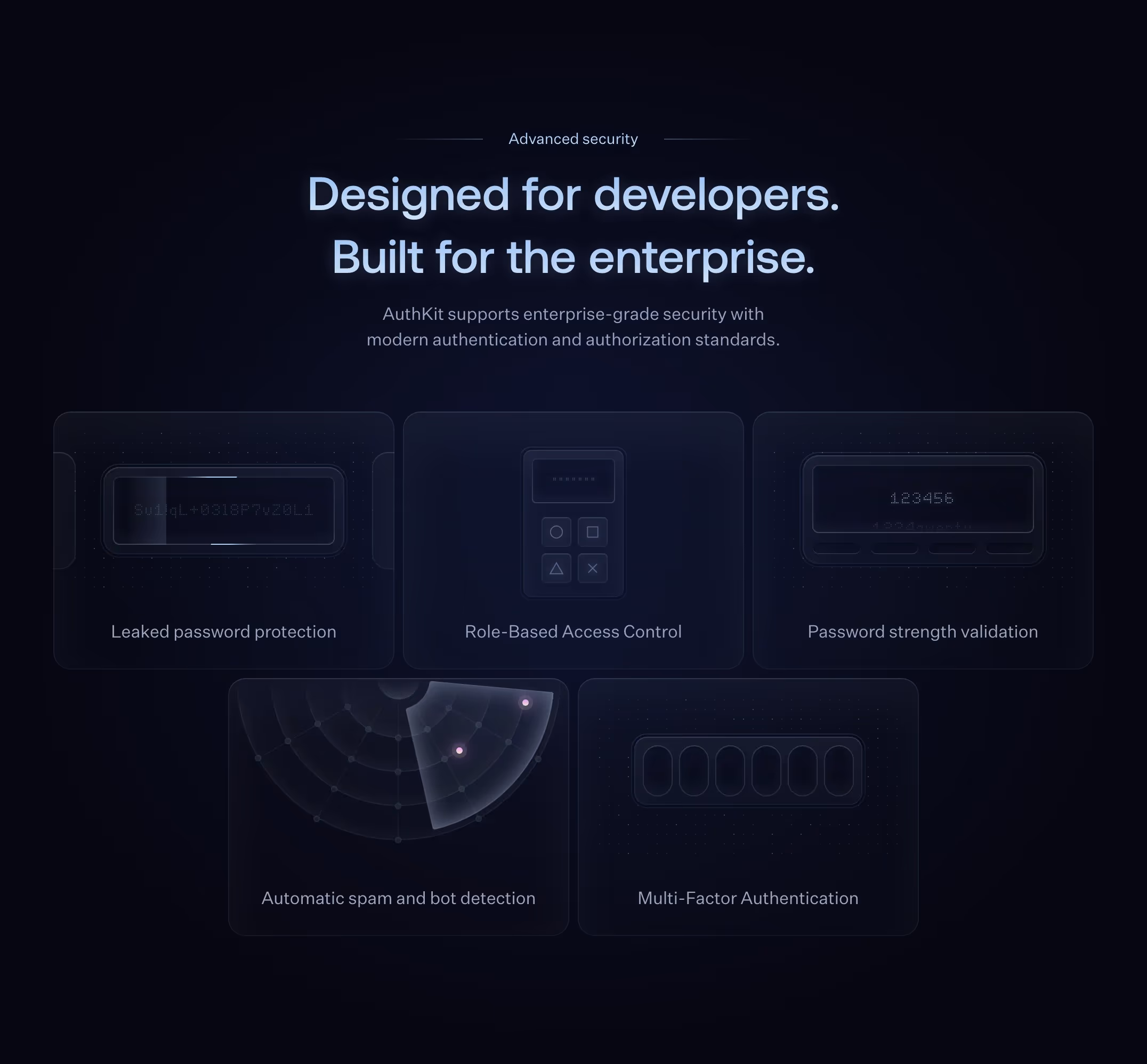 Authkit logo cloud design — Developer Tools