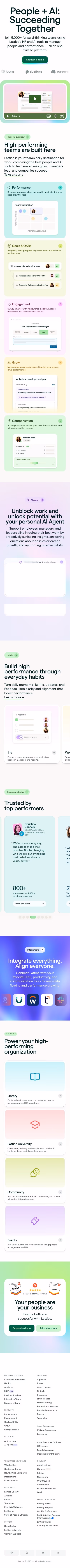 Lattice mobile design — HR