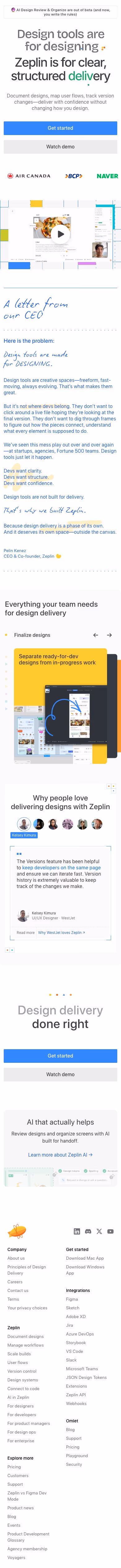 Zeplin mobile design — Graphics & Design