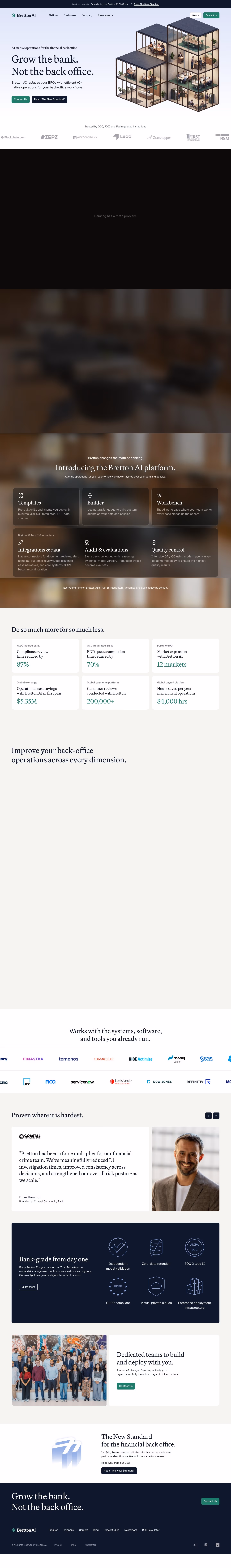 Greenlite landing page design — Security