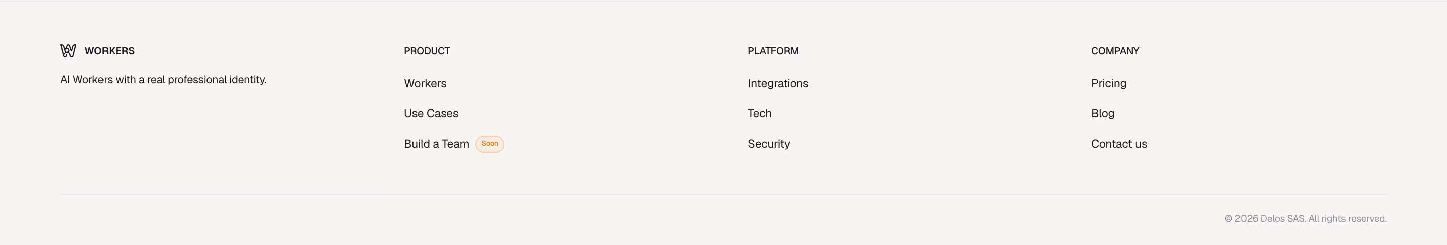 Aiworkers Footers section design