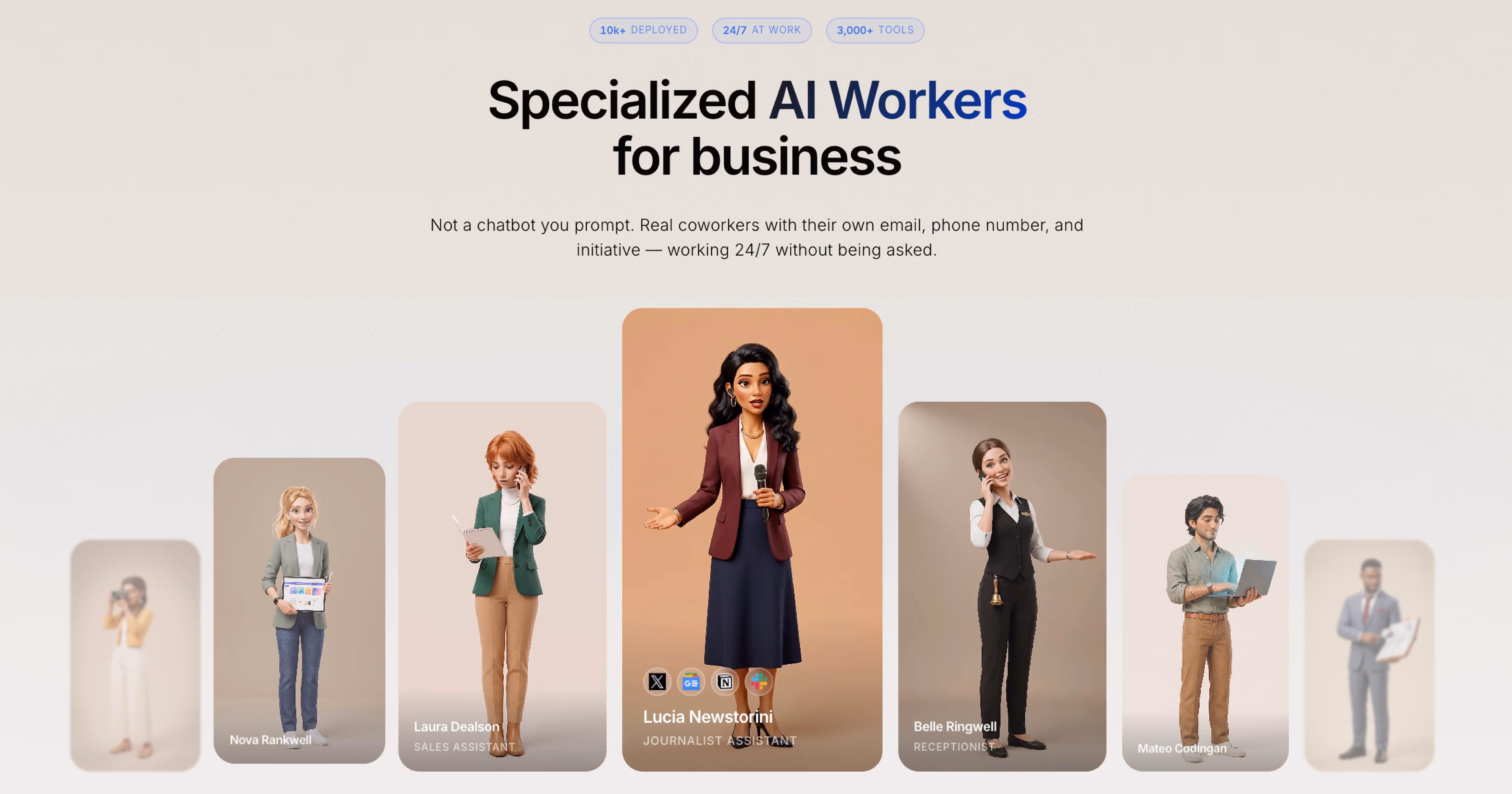 Aiworkers og image design — Productivity