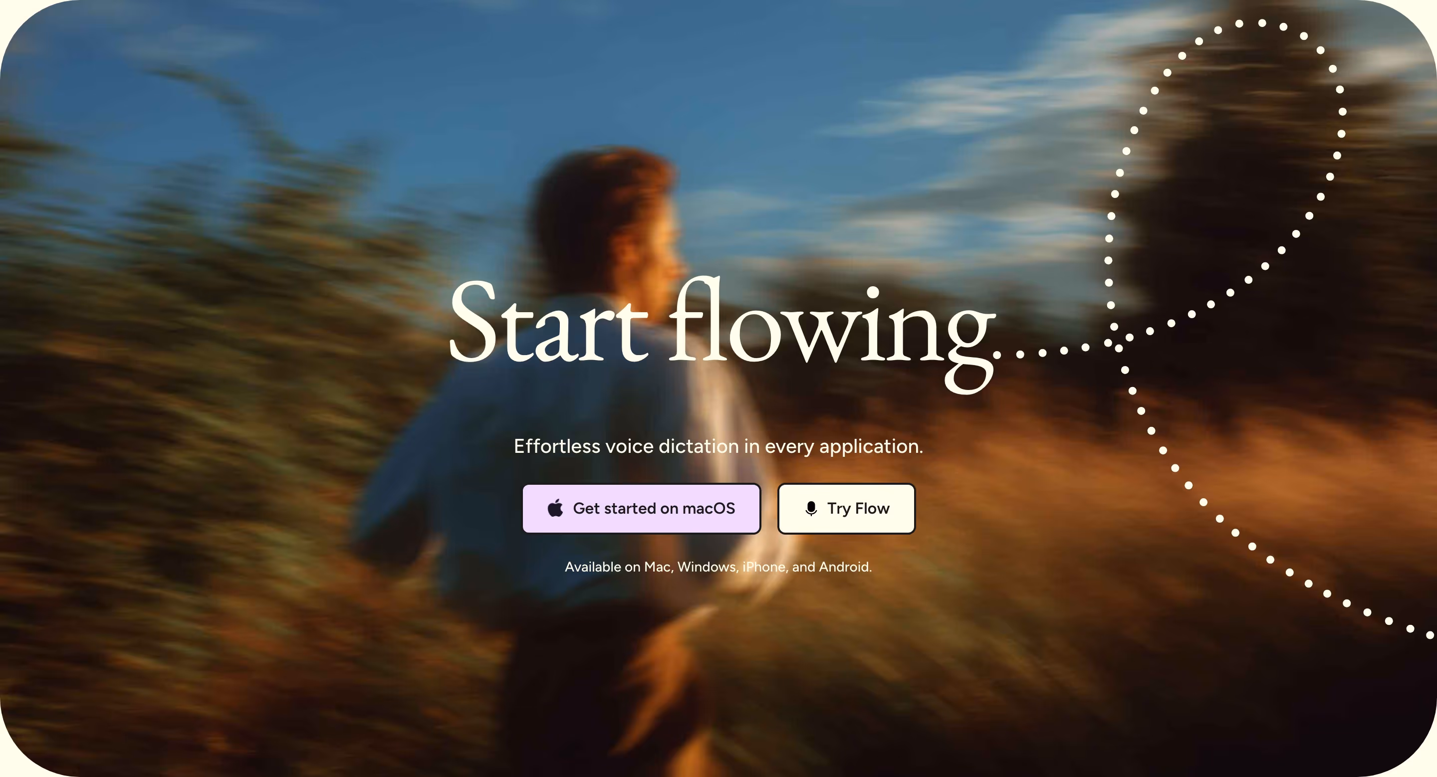 Wisprflow cta design — Productivity