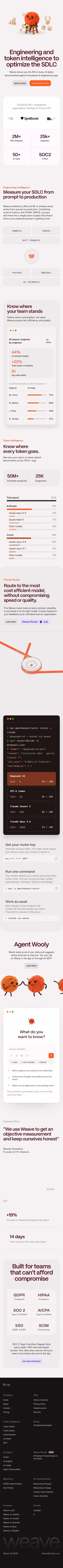 Weaveos mobile design — Developer Tools