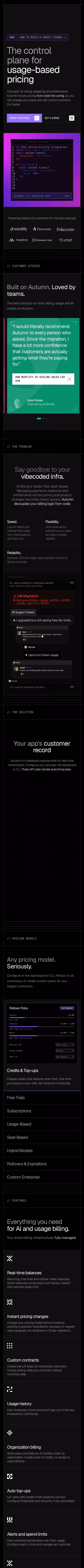 Useautumn mobile design — Developer Tools