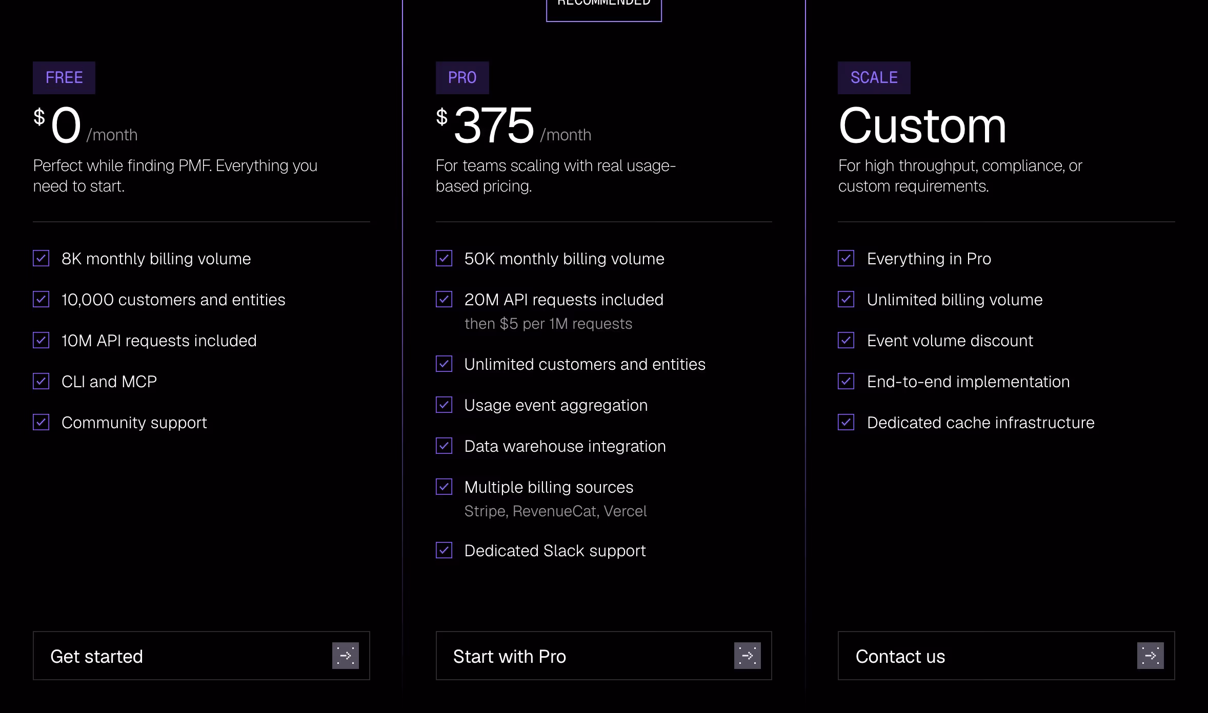 Useautumn pricing design — Developer Tools