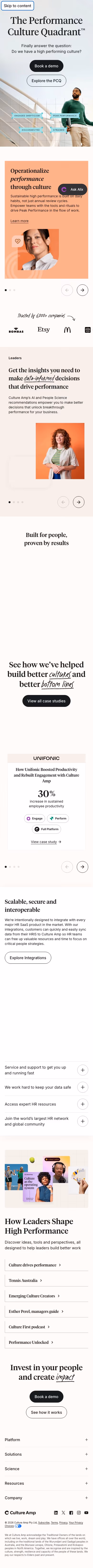 Cultureamp mobile design — HR