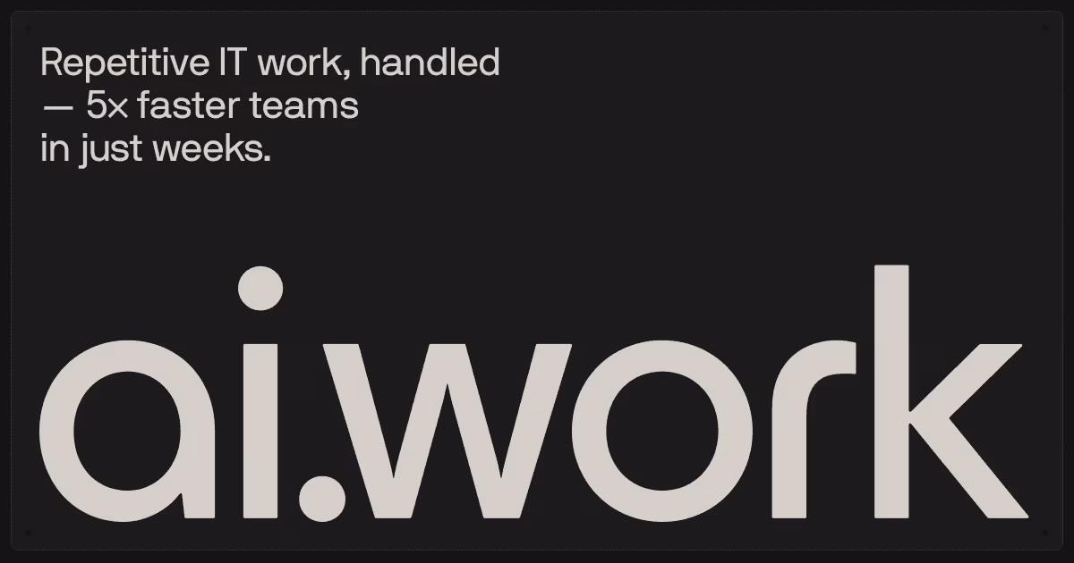 AI Work og image design — AI