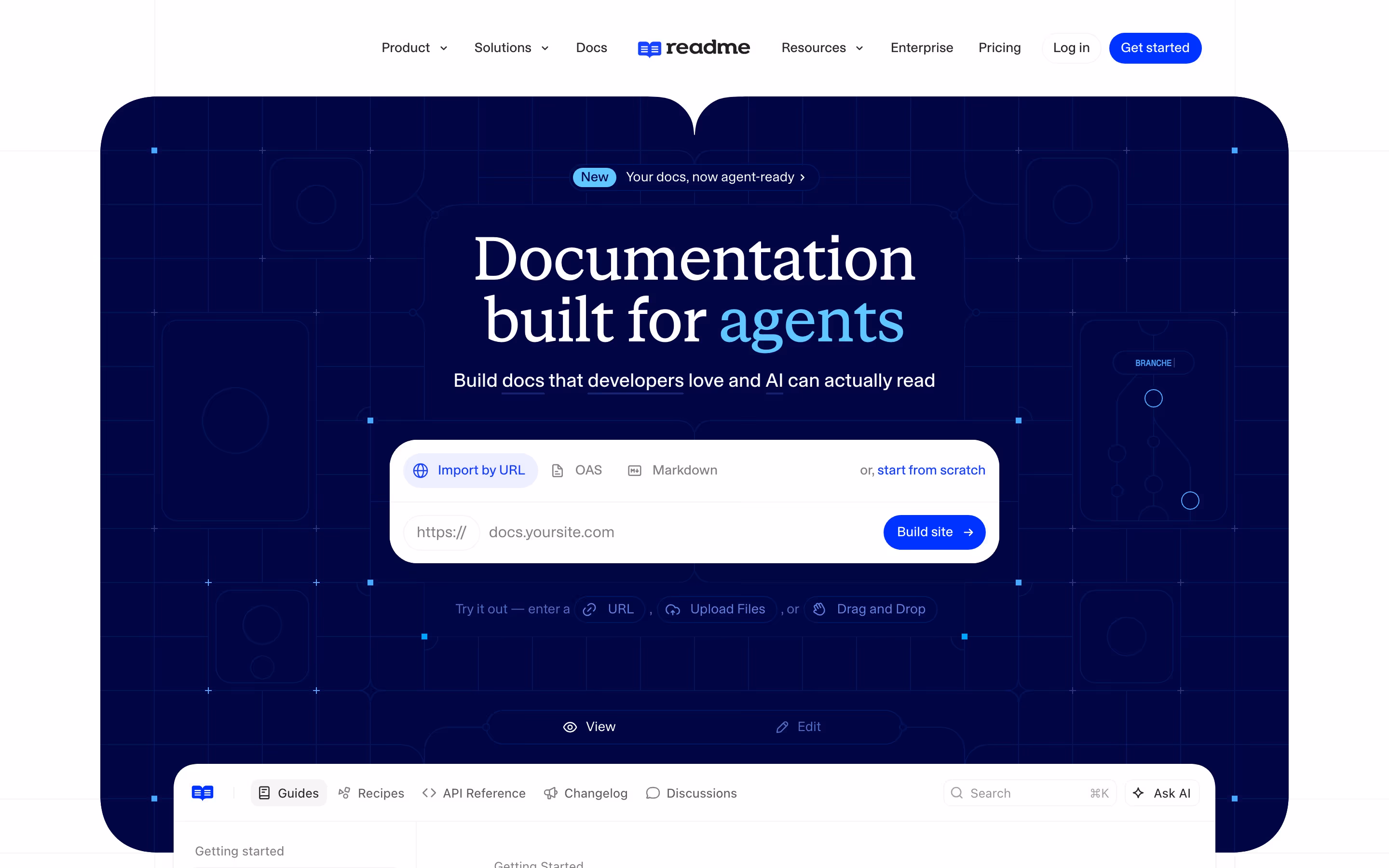 Readme Heroes section design
