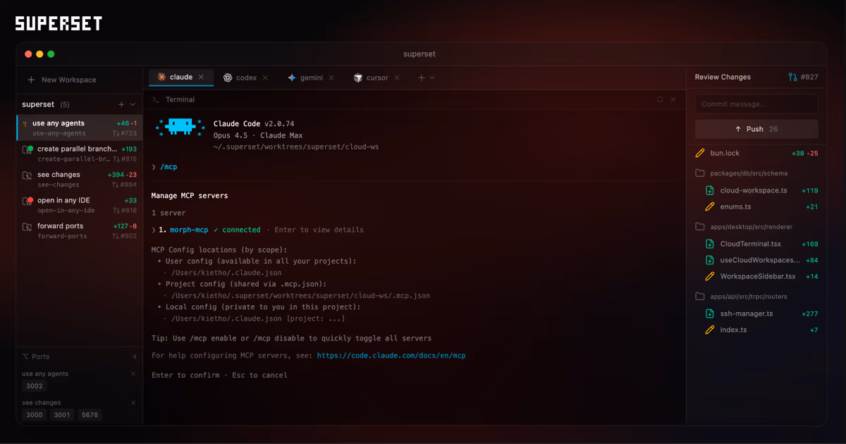 Superset og image design — Developer Tools