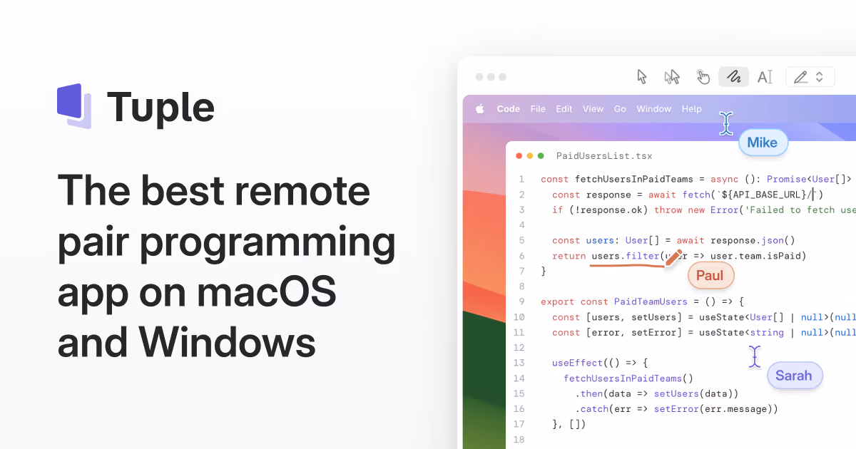 Tuple og image design — Developer Tools