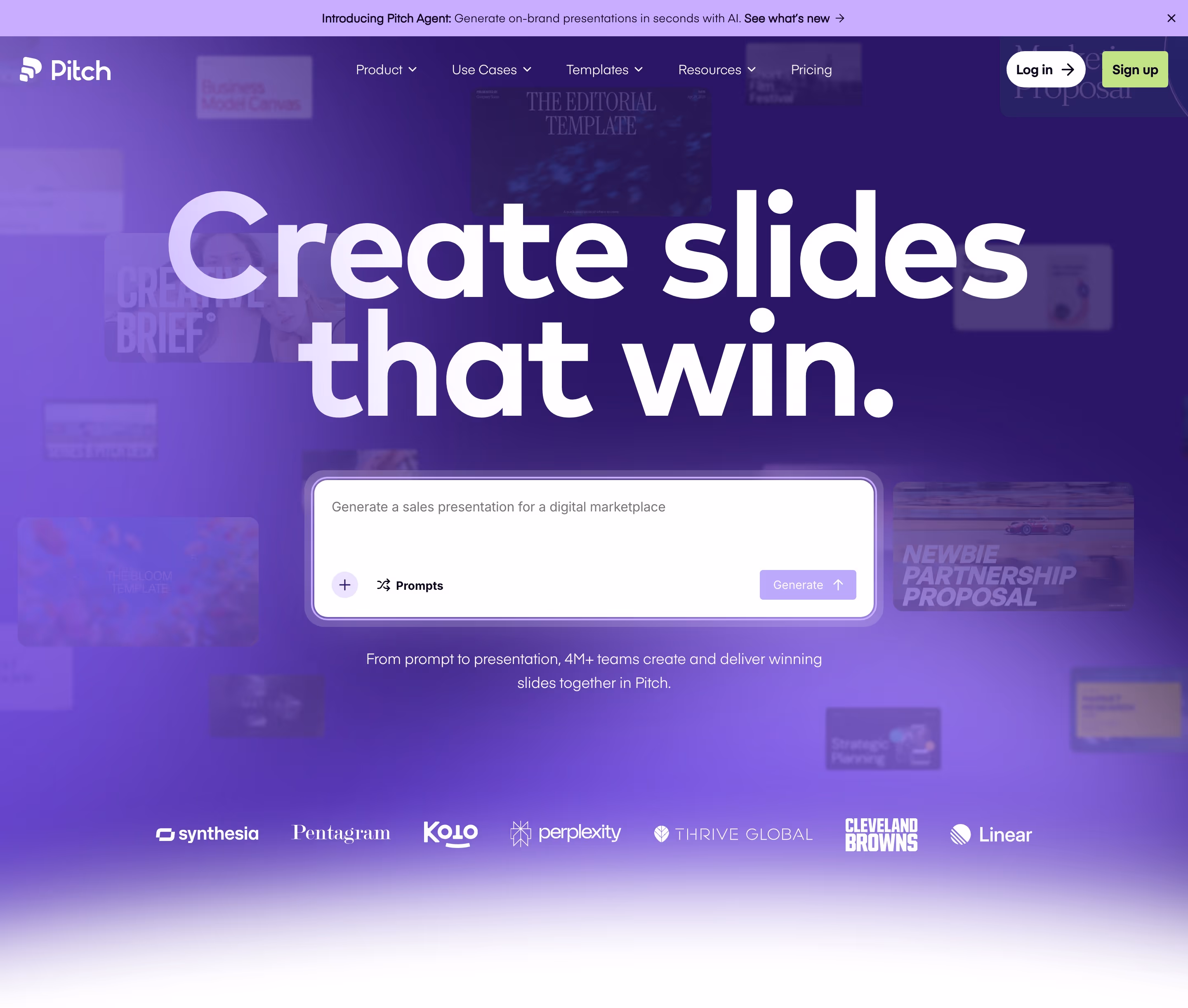 Pitch Heroes section design