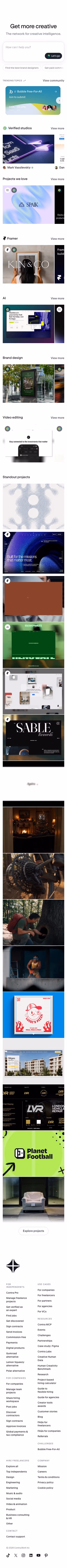 Contra mobile design — Other